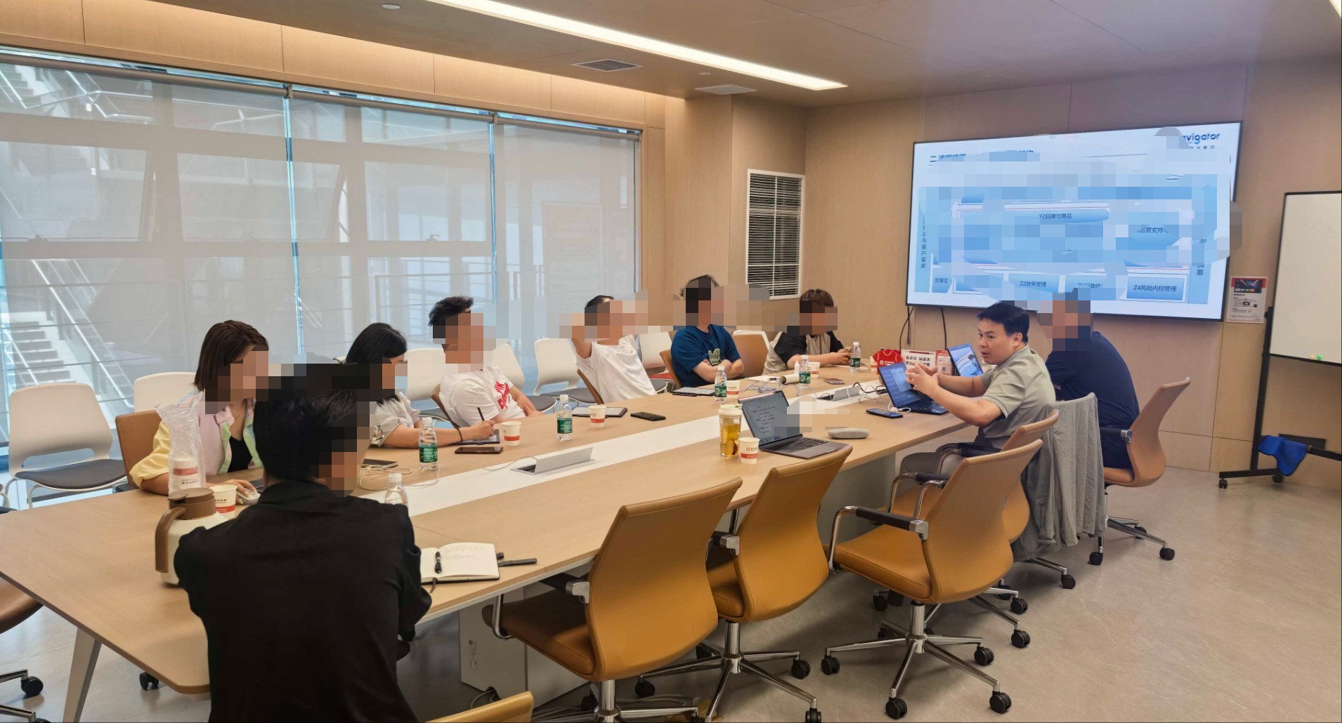 武汉某电商企业组织架构与流程论证